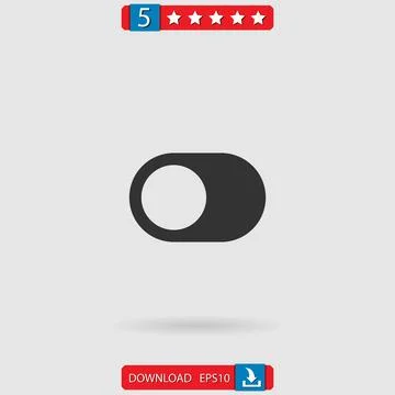 Switch vector icon Stock Illustration