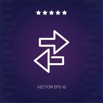 Switch vector icon Stock Illustration