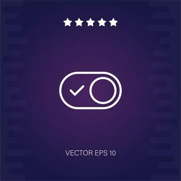 Switch vector icon Stock Illustration