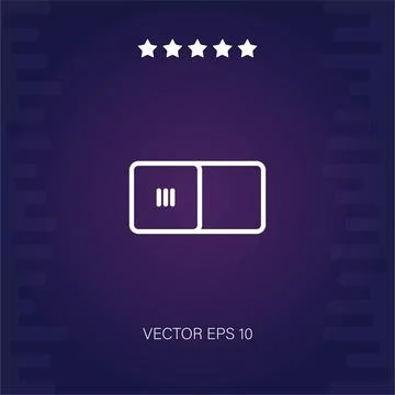 Switch vector icon Stock Illustration
