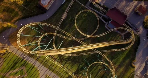 Switchback in Park Video stock 97890202