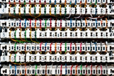 Switchboard Panel Fotos de archivo