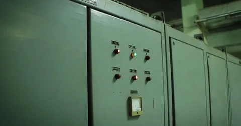Switchboard power on 스톡 동영상 79957583