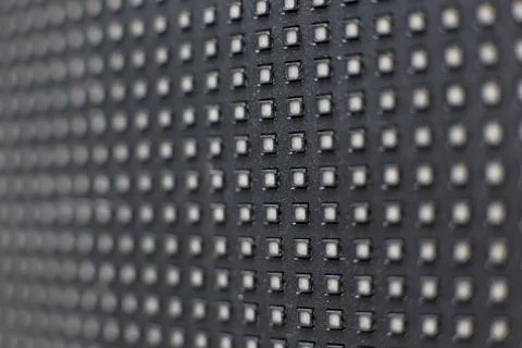 Switched off LED smd screen Foto stock