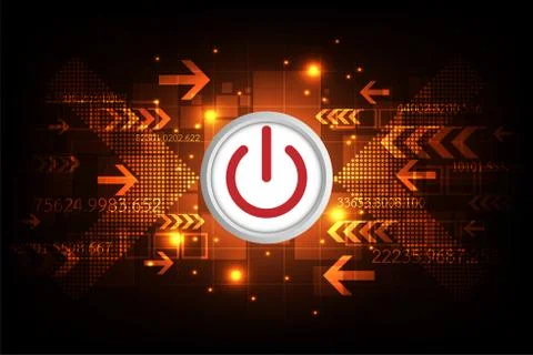 Switches enabled digital. Stock Illustration