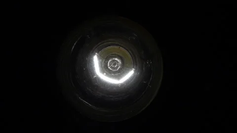 Switching Bulb On And Off Stock Footage 95778372