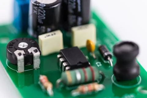 Switching circuit board Stock Photos