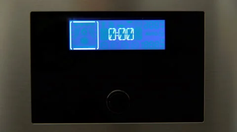 Switching different programs and a timer on the control panel an electric oven. Vidéo 67484383