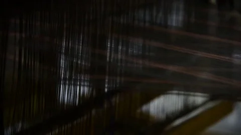 Switching the layers of strings Stock Footage 71198791