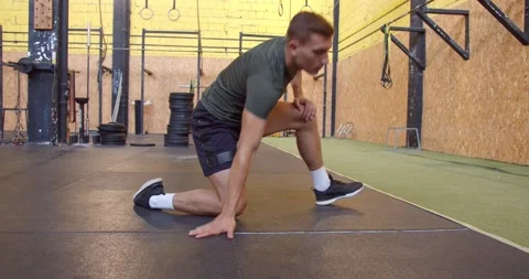 Switching legs Stock Footage 161571668