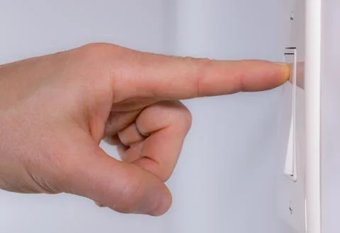 Switching On 写真素材