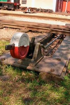Switching railroad Stock Photos