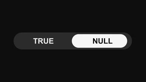 Switching True to Null Mode Toggle Button Animation, Sleek UI Switch Design Stock Footage 311588191