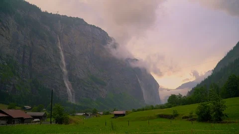 Switzerland. Alpine landscape Stock Footage 117111435