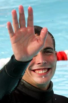 Switzerland Apena Freediving World Championship - Aug 2005 Stock Photos
