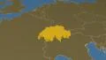 Switzerland extruded. Solids. 4k or 4k+ Resolution