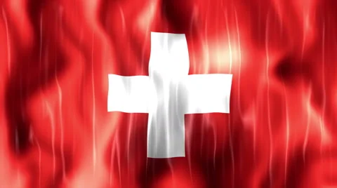 Switzerland Flag Animated Background Stock Footage 62925962