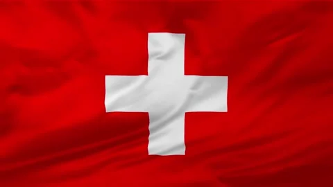 Switzerland flag background Stock Footage 263943191