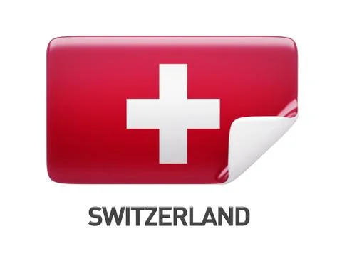 Switzerland Flag Icon Stock Illustration
