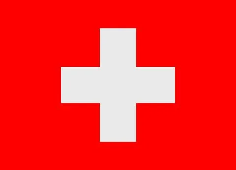Switzerland flag Stock Illustration