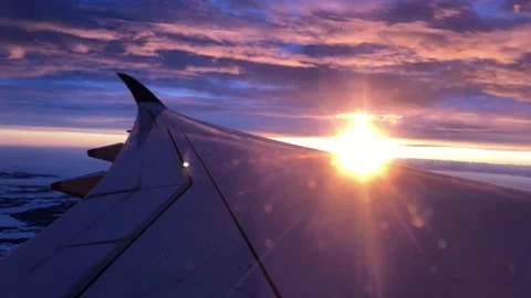 Switzerland: Flying between clouds on a descent into Zurich Airport, 4K Stock Footage 167006481