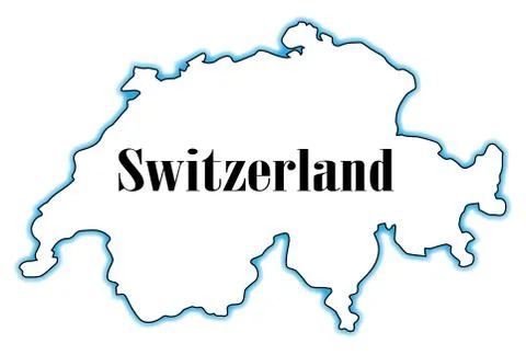 Switzerland Stock-Illustration