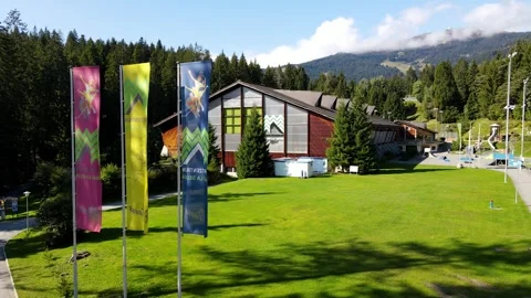 Switzerland, ,La Selva, Sportzentrum, Pr... | Stock Video | Pond5