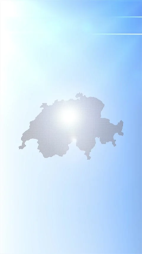 Switzerland Map Opener Stock Footage 276973821