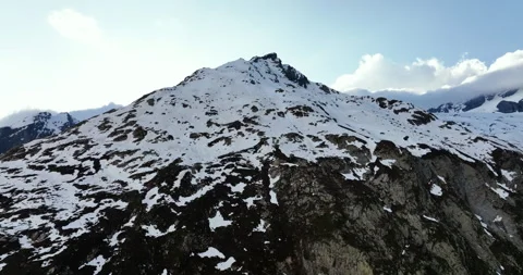Switzerland Mountain Range (5K Resolution) Stock Footage 247476292
