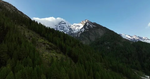 Switzerland Mountain Range (5K Resolution) Stock Footage 247476295