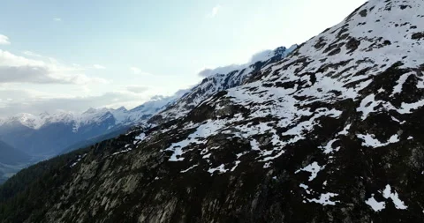 Switzerland Mountain Range (5K Resolution) Stock Footage 247476322