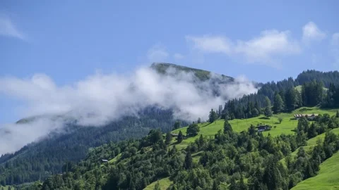 Switzerland Mountains Timelapse Stock Footage 130700853