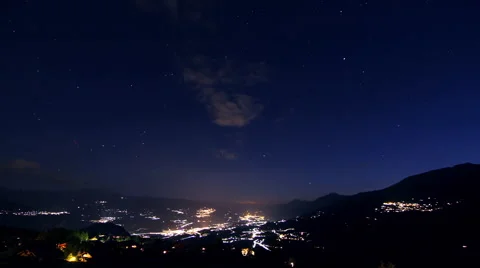 Switzerland by night Timelapse 库存影片 41503161