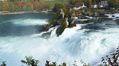 Switzerland Rheinfall Vídeo Stock 56545857