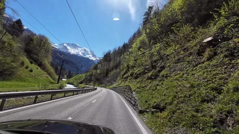 Switzerland road Stock Footage 280230031