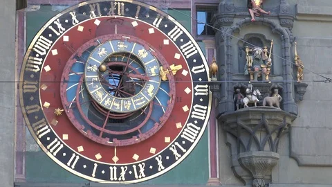 Switzerland. Urban plot of Bern. Vídeos de archivo 105314030