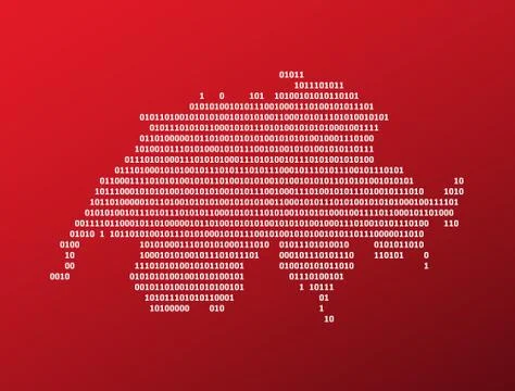 Switzerland white map with binary code Stockillustratie