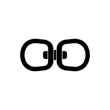 Swivel connection icon  Stock Illustration