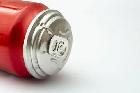 Swollen soda can ready to explode, Stock Photos