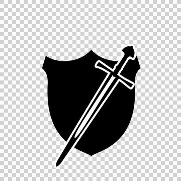 Sword and shield icon 12 イラスト素材