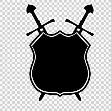 Sword and shield icon 16 스톡 일러스트