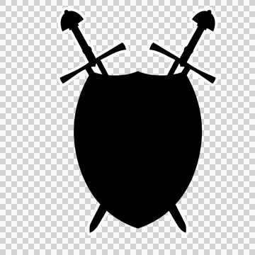 Sword and shield icon 31 イラスト素材