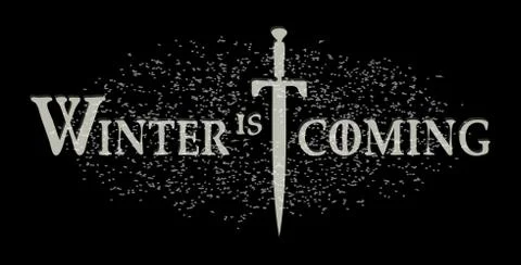 Sword on a black background. Stock Illustration