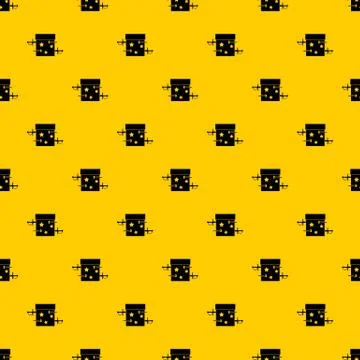 Sword box illusion pattern vector Stock Illustration