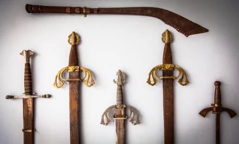 Sword collection Foto stock