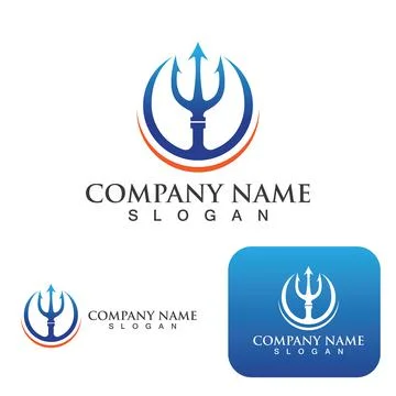 Sword game item vector symbol logo template Stock Illustration