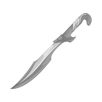 Sword Illustration Stock Illustration