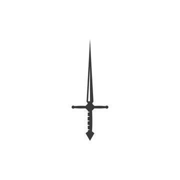 Sword illustration vector Illustrazione stock