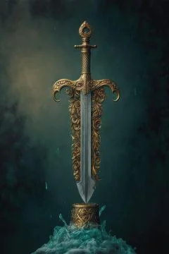 The Sword of Julius Caesar (Historical) Stock Illustration