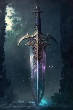 Sword of the paruns Stock Illustration